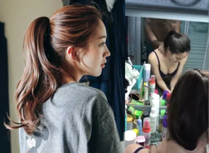 Gái chổng đít ra cho anh nhét